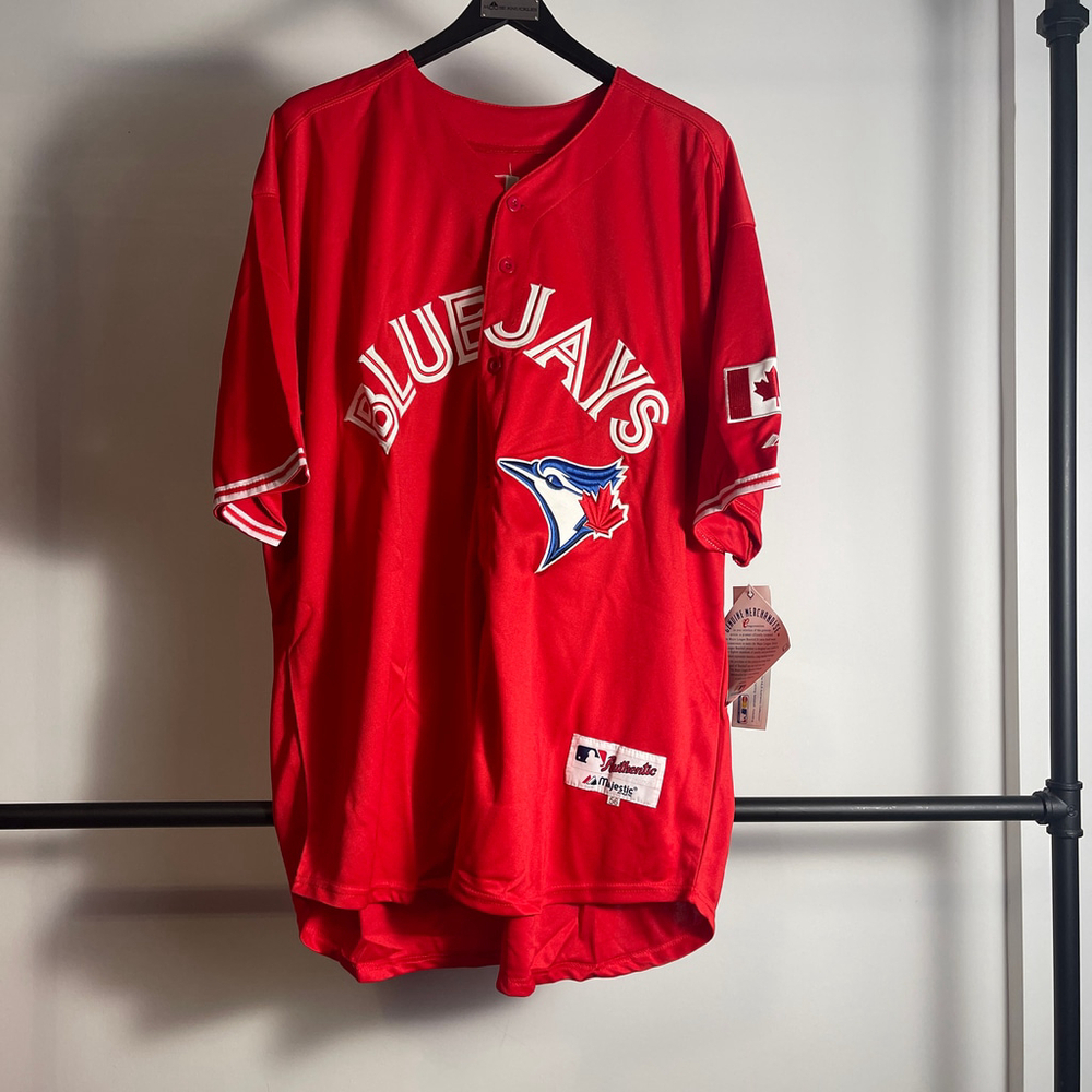 Men's Majestic Toronto Blue Jays Buehrle Jersey size 56